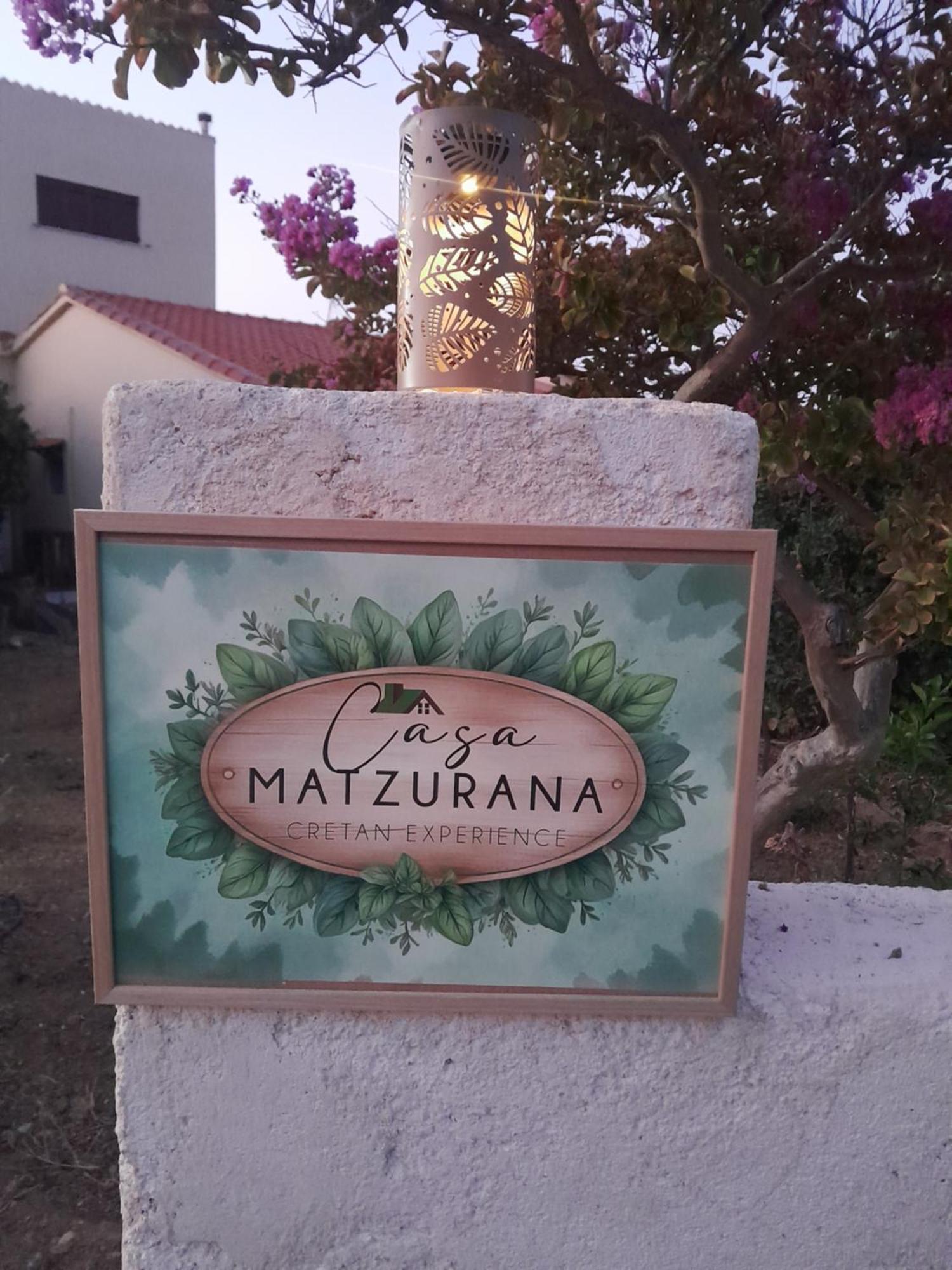 Vila Casa Matzurana Kounoupidhianá Exteriér fotografie